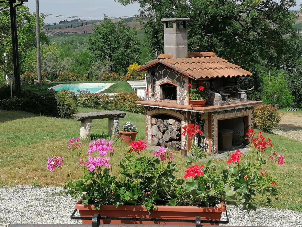 Agriturismo La Poderina Bagno Vignoni Exteriör bild